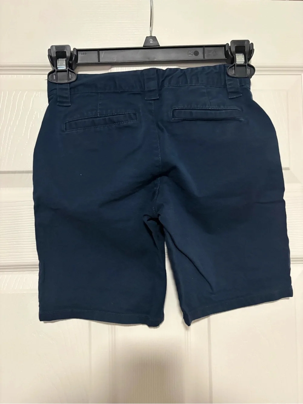 Cat & Jack Navy Flat Front Boys' Chino Shorts